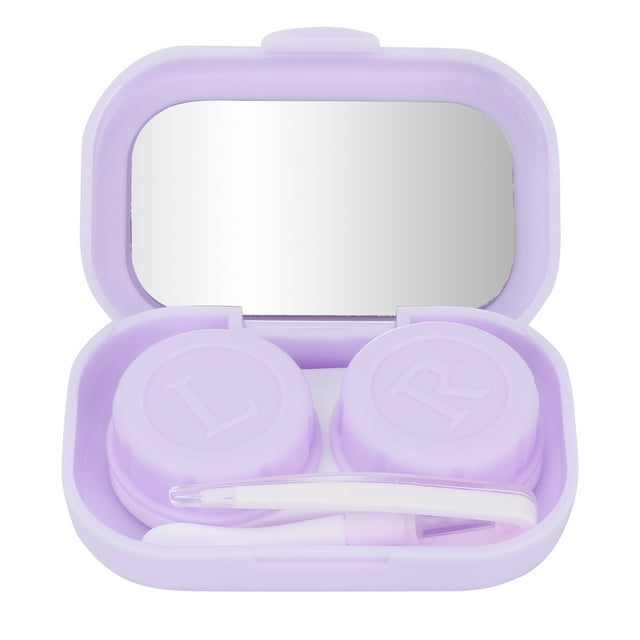 Estuche para lentes de contacto NikouMX mini kit de Almacenamiento de viaje