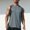 Dark Gray, variant on Mens Summer Swim Shirts Sleeveless Workout Tank Top,Solid Color Combination Quick Drying Vest Men Relaxed Breathable Leisure Fitness Running, Gray 3XL
