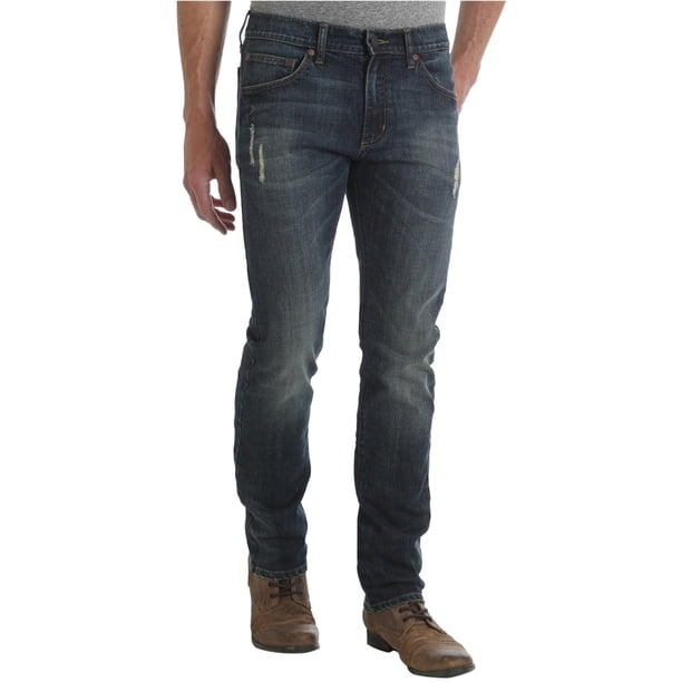 Wrangler Hombre Retro Slim Fit Jeans, Azul, 33W x 30L Wrangler Ajustado