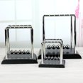 thumbnail image 2 of Classic Newtons Cradle Kinetic Balls School Educational Prop Toy Desktop Decor, 2 of 8