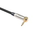 thumbnail image 4 of Cable De Audio Cable de datos 0,3 m 90 grados 3,5 mm estéreo TRS macho a XLR 3 pines macho cable de audio cable de alambre, 4 of 6