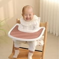 thumbnail image 4 of Napperons de Chaise Haute 2 Pcs de Napperons de Chaise Haute en Silicone Propres et Adaptés au Plateau de Chaise Haute Stokke Housse de Plateau Adaptée au Plateau de Chaise Haute Stokke (gre, 4 of 6