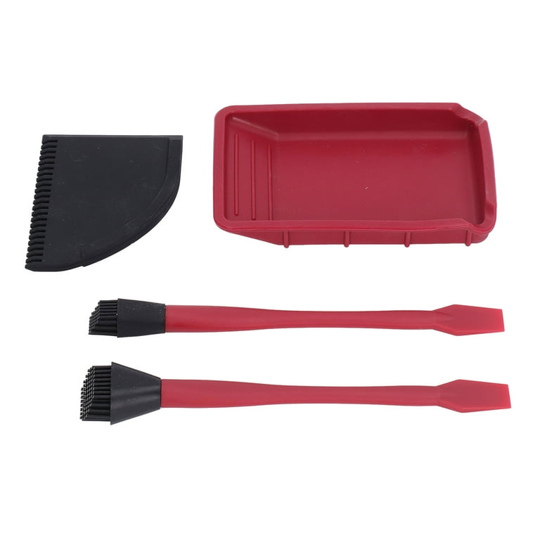 Woodworking Glue Spreader Applicator Set, Brushes Tray Comb Flexible  Complete Silicone Glue Kit High Strength Gluing For Arts For Wide Narrow  Surfaces 