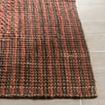 thumbnail image 5 of SAFAVIEH Natural Fiber Kathleen Border Jute Area Rug, Brown/Rust, 4' x 6', 5 of 8