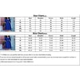 thumbnail image 7 of Women‘s A-Line Dress with Belt, 3/4 Sleeve Flared Dress for Wedding Guest & Office, Semi-Formal Dress, 7 of 7