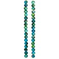thumbnail image 3 of Bead Landing Multicolor Painted Glass Rondelle Beads, 7mm, 12 Pack, 3 of 3