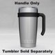 thumbnail image 2 of Asa de vaso para vaso YETI Plastic Rambler de 590 ml, 2 of 4