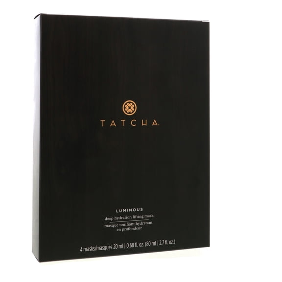 Tatcha Luminous Deep Hydration Lifting Mask, 4 x 0.68 oz