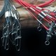 thumbnail image 3 of Eigraketly Líderes de pesca de alambre de grueso de 50CM 150Lb con broches giratorios Accesorios de aparejos de línea de acero inoxidable Pescar rojo, 3 of 6