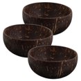 thumbnail image 6 of YOSADIER Natural Coconut Bowls Set - Multi-Color, Design Perfect for Serving Fruits, Salads, and Snacks, 6 of 8