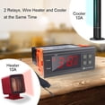 thumbnail image 4 of STC-1000 Digital Temperature Controller with Waterproof Probe 220V, Double Relay Thermostat, Cooling and Heating, 4 of 5
