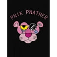 thumbnail image 2 of Camiseta de mujer con estampado divertido y elegante de leopardo rosa. Cuello redondo informal, manga corta, algodón elástico, lavable a máquina. Camiseta de verano a la moda para uso diario y de vaca, 2 of 6