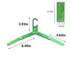 thumbnail image 3 of Tendedero portátil plegable de aleación de aluminio | Tendedero ligero y plegable con ranuras resistentes al viento | Resistente a la corrosión, ideal para acampar al aire libre y viajes de n, 3 of 5