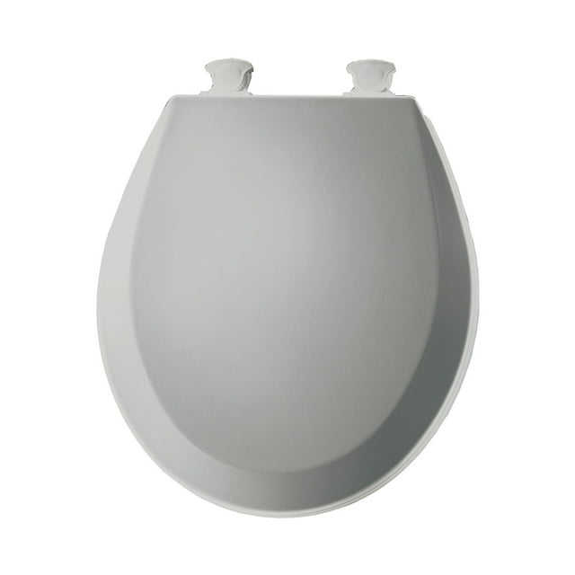 Bemis 500EC 162 500EC162 Siège de Toilette, 1 Pack Rond, Argent