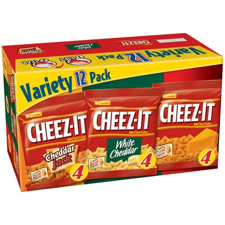 UPC 024100503810 product image for Sunshine Cheez-It Baked Cheddar Jack, White Cheddar, & Original Snack Cracker Va | upcitemdb.com