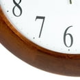 thumbnail image 2 of Howard Miller Corporate Wall Clock, 12-3/4", Cherry, 2 of 4