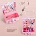 thumbnail image 3 of Juego De Maquillaje Para Niños, Juguetes Para Juego De Imitación, Sombra De Ojos, Lápiz Labial, Esmalte De Uñas, Juego De Maquillaje, Juguetes Educativos, Regalo De Cumpleaños ANGGREK No, 3 of 7