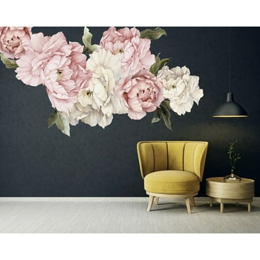 20 Piece Peonies Wall Decal Set
