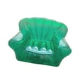 thumbnail image 4 of deevoka Inflatable Chair Inflatable Sofa PVC Lazy Seat Furniture Blow Green, 4 of 9