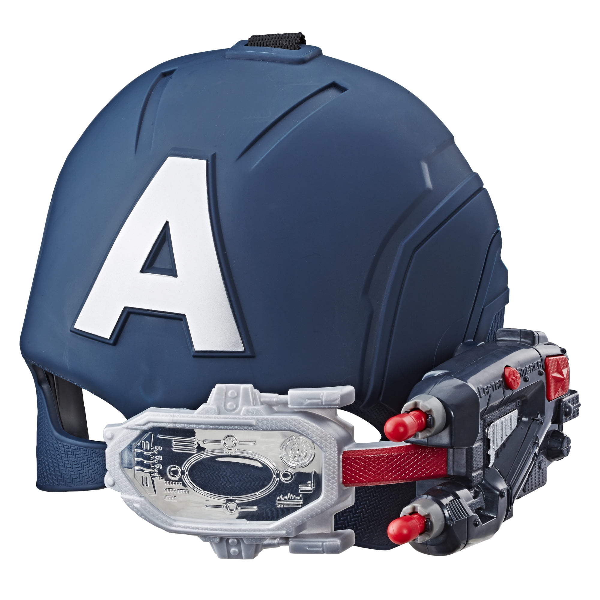 The Avenger Super Hero Captain America Shield Helmet Cosplay for Kids Toy Action 