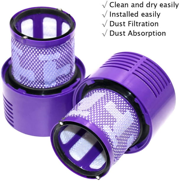 Acheter Filtre lavable unité Hepa pour aspirateur Dyson V10 SV12 Cyclone  Animal absolu Total Clean filtres pièces de rechange accessoires