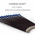 thumbnail image 2 of Mascarry Carbon Archery Arrows,12 Pieces, 2 of 10