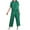 Green, variant on 2 Picec of Outfit Sets for Womens Fashion Plus Size Summer and Autumn Casual Loose Fitting Straight Sports Short Sleeved Set
