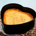 thumbnail image 5 of Uxcell Heart Shaped Cake Pan with Removable Loose Bottom 5" Cheesecake Aluminum Nonstick Layers Baking Pan, 5 of 5