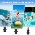 thumbnail image 2 of 1 Set Air Valve Adaptor Connector Paddle Board Pump Adapter for Kayak Dinghy Inflatable Surfboard, 2 of 7