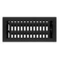 thumbnail image 2 of Imperial 4" x 10" Black Iron Steel Floor Register, Montezuma, 1-pk, 2 of 6