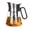 17 oz (No Cups), variant on ZENS 23 oz Borosilicate Glass Teapot with Infuser for Loose Leaf Tea