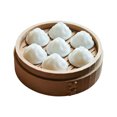 thumbnail image 4 of 1 Set Creative Theme Fridge Magnets Dumpling Steamed Bun with Basket Decors For Home And Offices Refrigerator Whiteboards Decors, 4 of 9