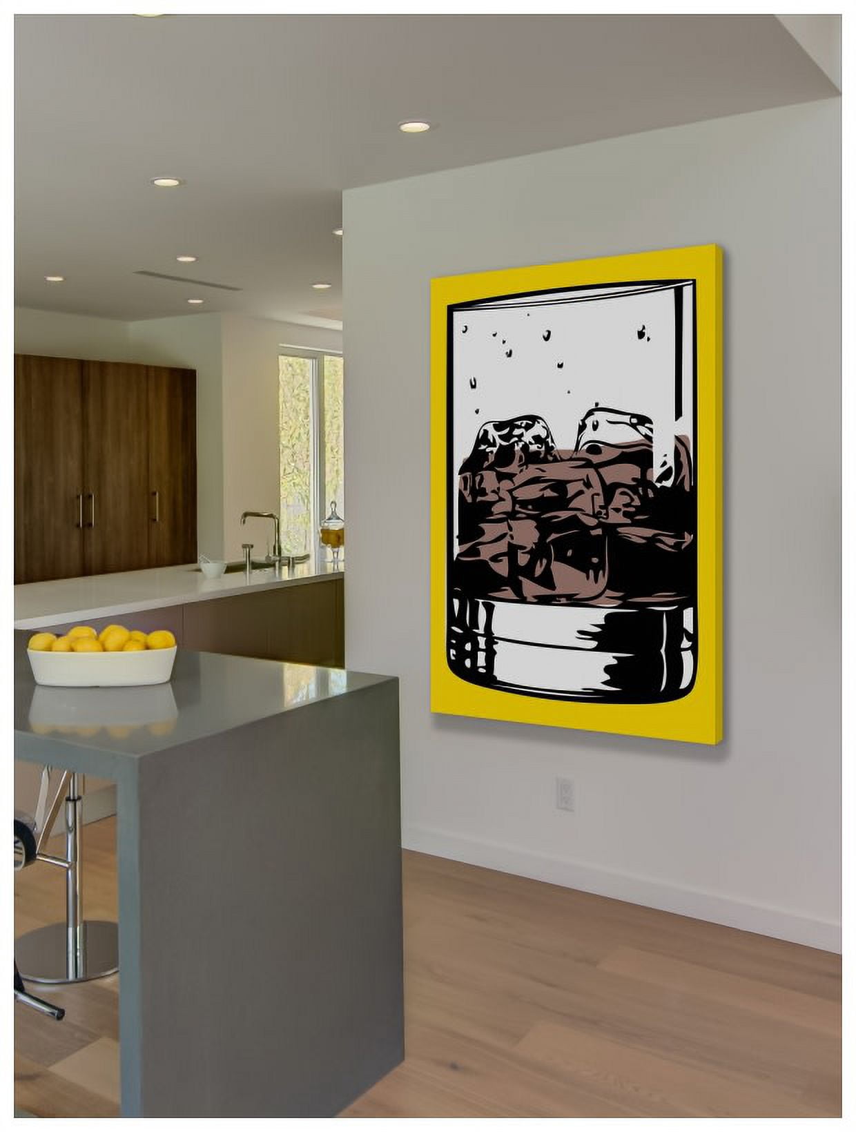 Marmont Hill "Cocktail 4" Print on Canvas
