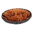 thumbnail image 4 of Mascota Perro Alfombrilla de alimentación de alimentos Interactivo marrón Yuyangstore Alfombrilla Snuffle para mascotas, 4 of 8