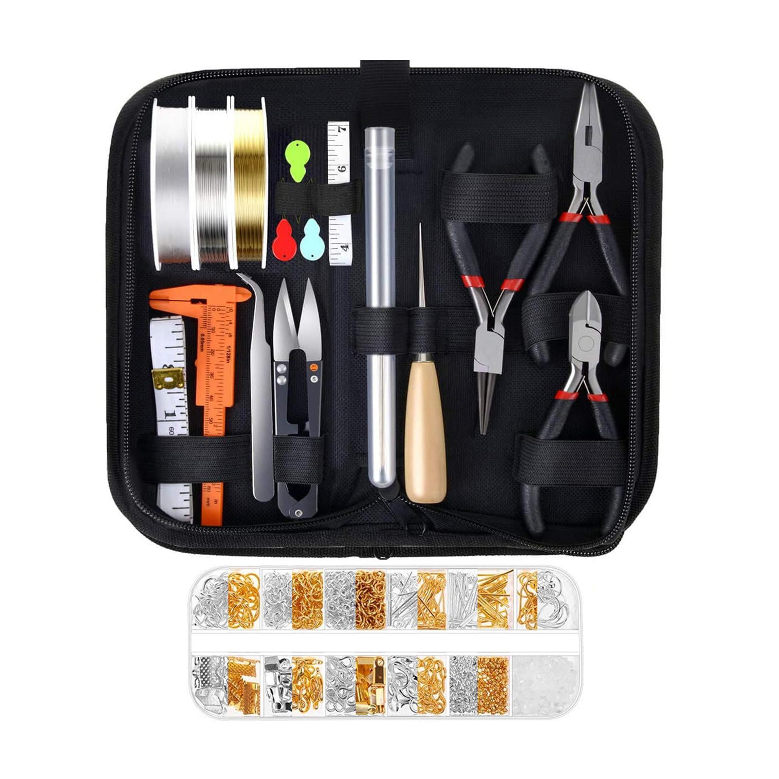 Milageto DIY Wire Jewelry Making Kit, Earring Beading Supplies Necklace, Wrapping Jewelry