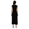 thumbnail image 5 of Black - Crew neck - Unlined - Modest Dress - Refka, 5 of 5