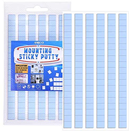 Aneco 96 Pieces Reusable Mounting Putty Adhesive Poster Tacky Putty