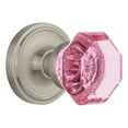 thumbnail image 2 of Nostalgic Warehouse Clawap_Psg_238_Nk Classic Solid Brass Rose Passage Door Knob Set -, 2 of 7
