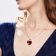 thumbnail image 5 of Collar para mujer, Joyas para mujer, Joyas para mujer Sistema solar Galaxia Universo de cristal Collar colgante en forma de corazón Collar colgante, 5 of 5