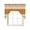 Orange, variant on Farmhouse Beige Striped Swag Curtains for Kitchen Modern Minimalist Stripes Valances for Windows Rod Pocket Small Window Treatment Short Topper for Cafe Bedroom Bathroom Living Room Decor 56x36 Inch