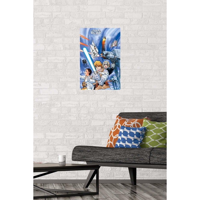 Star Wars: Manga Madness - Hoth Wall Poster, 14.725