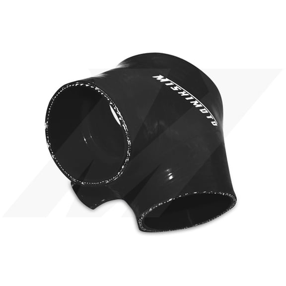 Mishimoto MMHOSE-AUD-TBBK Silicone Throttle Body Hose Compatible With Audi S4 2000-2002 Black