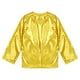 thumbnail image 3 of Gibobby Blusa Termica Niñas Vestido de fiesta de con lentejuelas y informal para niños y niñas （Dorado， 12-14 Años), 3 of 5