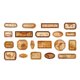 thumbnail image 1 of 40Pcs Scrapbook Stickers DIY Easy to Remove Decorative Stickers for Journals Planners Calendars Coconut Latte Style, 1 of 10