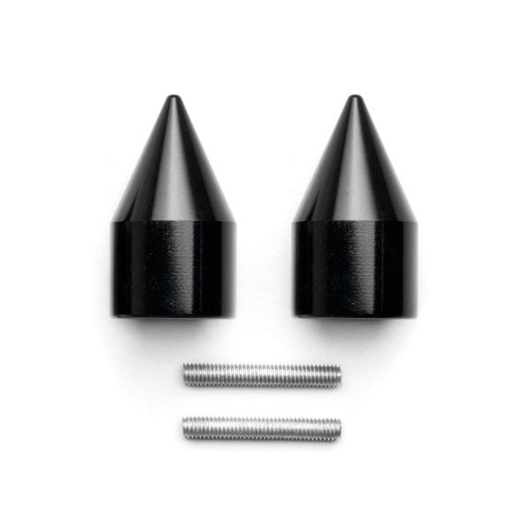 Krator Black Bar Ends Logo Hand Grip Handlebar End Caps For Suzuki Hayabusa GSX1300R 1999-2012
