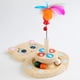 thumbnail image 3 of Tocadiscos De Madera Para Gatos , Palo De Plumas, Juguete Interactivo en gato Yuyangstore Tocadiscos para gatos, 3 of 8