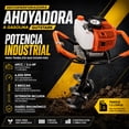 thumbnail image 3 of Motoperforadora Ahoyadora 3 Brocas 49cc 2.4hp 6500rpm Gutstark Home, 3 of 7