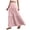 Pink, variant on Maxi Skirts for Women Boho Solid Color Elastic Waist Tiered Ruffle Summer Swing Beach Party Holiday Skirt S-2XL