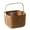 brown, variant on Portable Basket,Cleaning Organizer Storage Tote With Handle