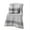 Gray, variant on Absorbent Cotton Bath Towel for Adults - Oversized Unisex Relaxing Wrap with Durable Edges and Soft Loops,Gray